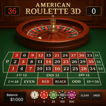CrownPlay - American Roulette 3D - Casino Game